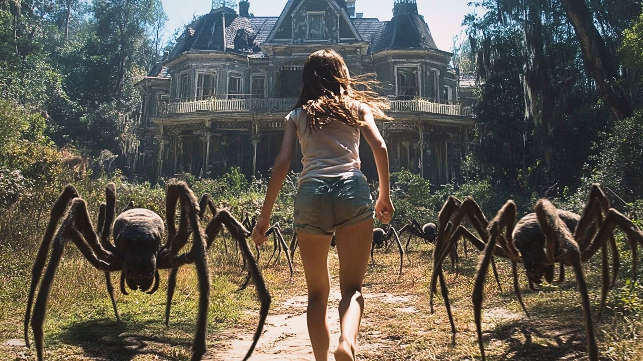 Ela não escapará das aranhas | Filme de terror | Filmes completos dublados em Português 4K