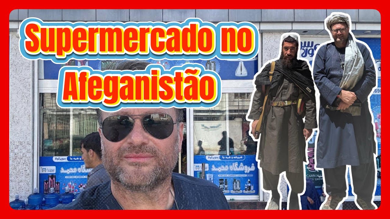 Supermercado no Afeganistão 🇦🇫 – O Talibā Fazendo a Nossa Escolta – Ep11 Afeganistão 🇦🇫 Trip