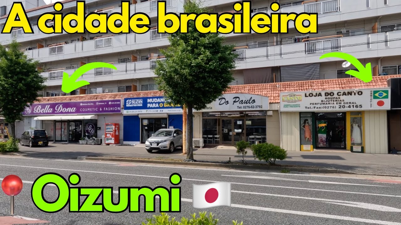 A CIDADE BRASILEIRA NO JAPÃO – OIZUMI 🇯🇵