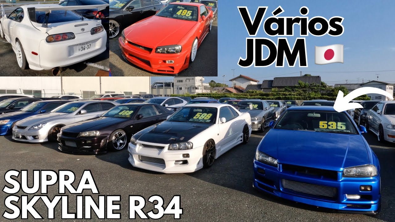 LOJA DE CARROS USADOS NO JAPÃO 🇯🇵 – VÁRIOS ESPORTIVOS JDM