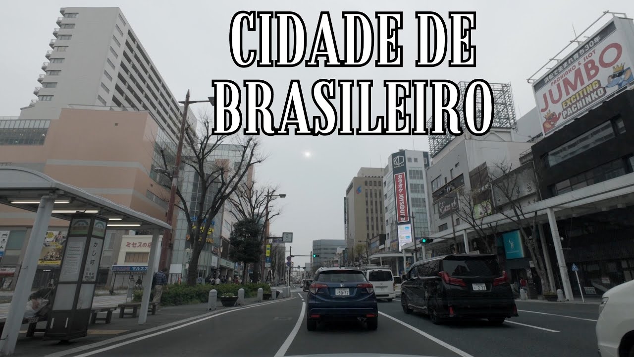 CENTRO DA CIDADE DE BRASILEIRO NO JAPÃO 🇯🇵
