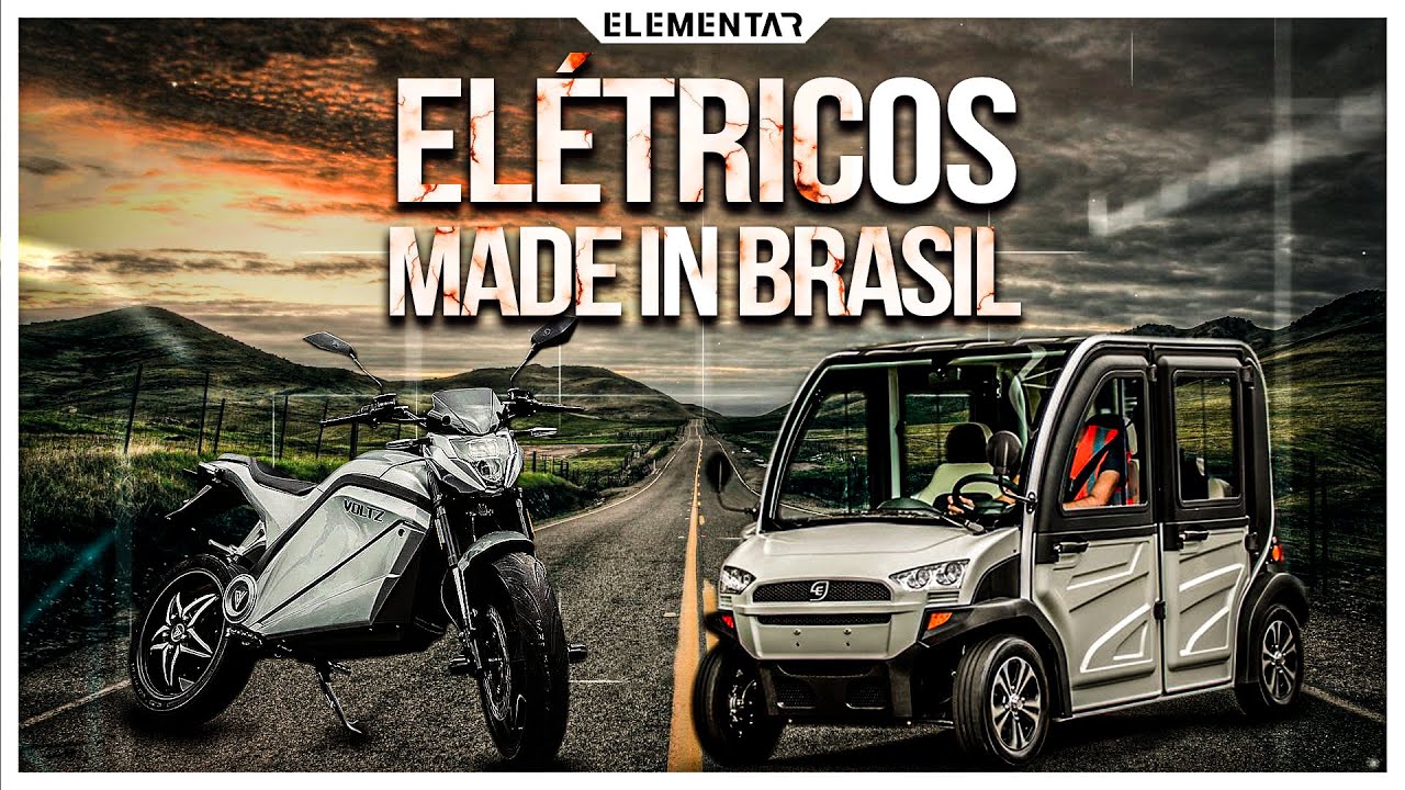 Carros ELÉTRICOS Fabricados no Brasil? Aqui estão eles!