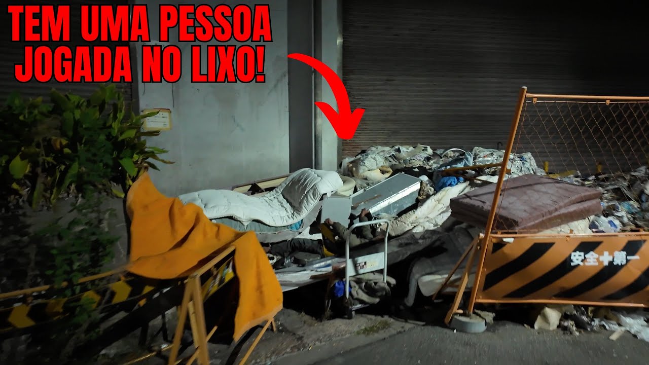 SOZINHO DE MADRUGADA NA FAVELA DO JAPÃO 🇯🇵