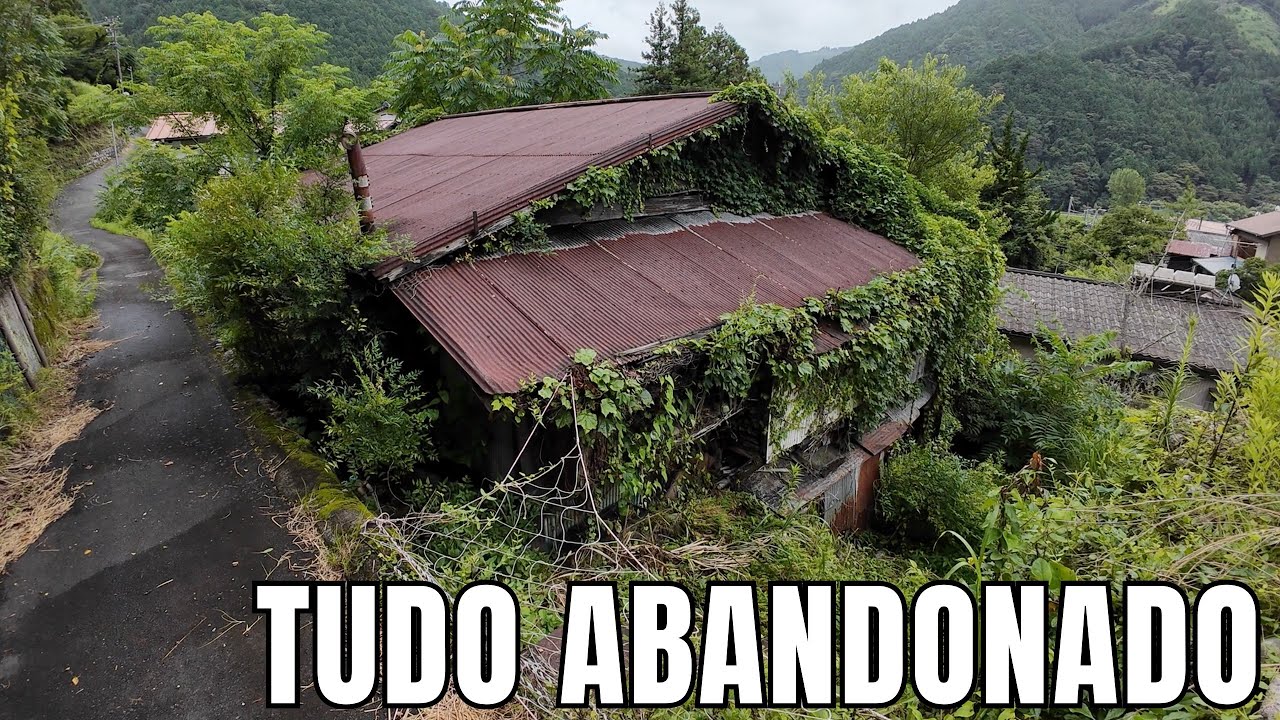 VÁRIAS CASAS ABANDONADAS NO INTERIOR DO JAPÃO 🇯🇵