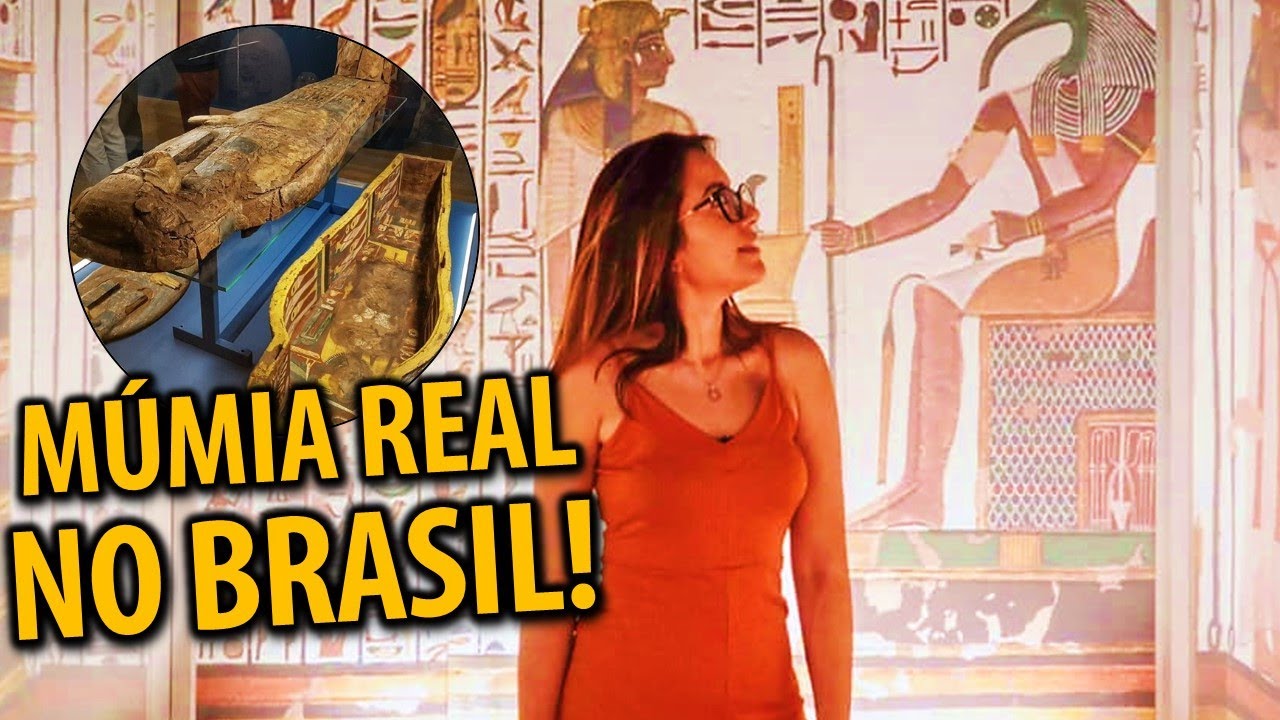 EGITO ANTIGO no BRASIL! – VLOG EXPOSIÇÃO CCBB | Brasileira no Egito