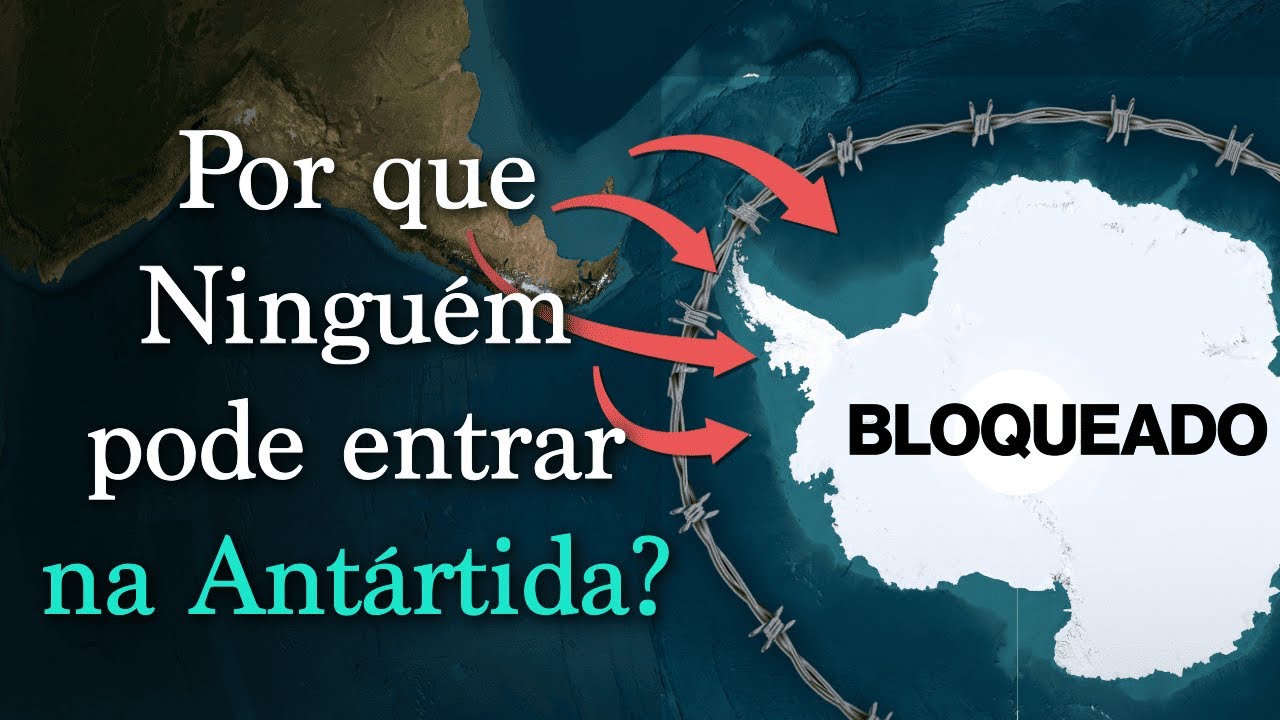 É por isso que você é Proibido de entrar na Antártida…
