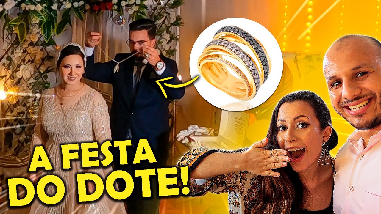 FESTA DE NOIVADO NO EGITO! A tradição do dote de ouro | Brasileira no Egito