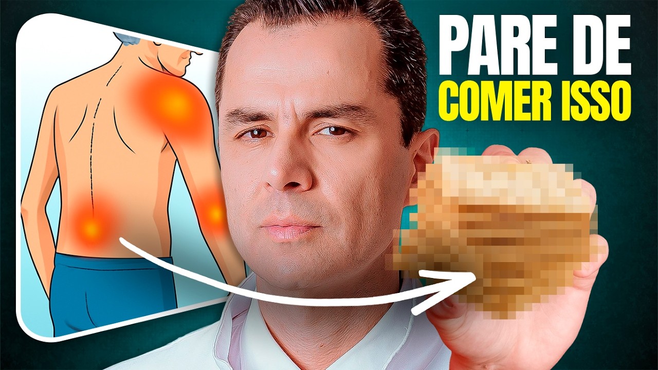 5 ALIMENTOS que causam DOR e INFLAMAÇÃO no CORPO!