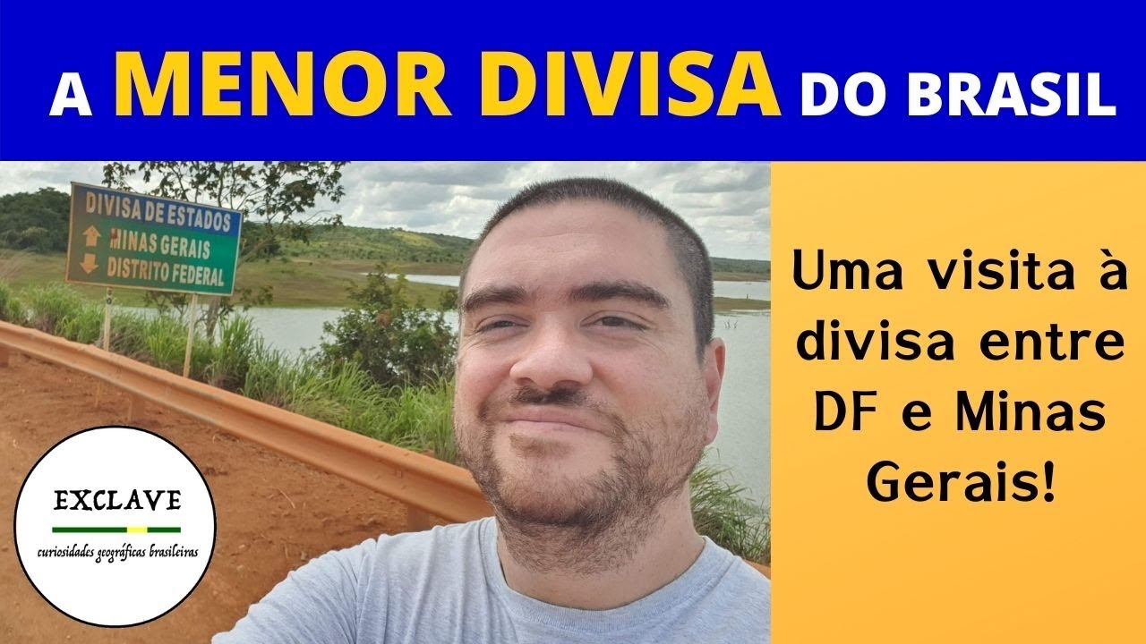 A divisa entre Distrito Federal e Minas Gerais