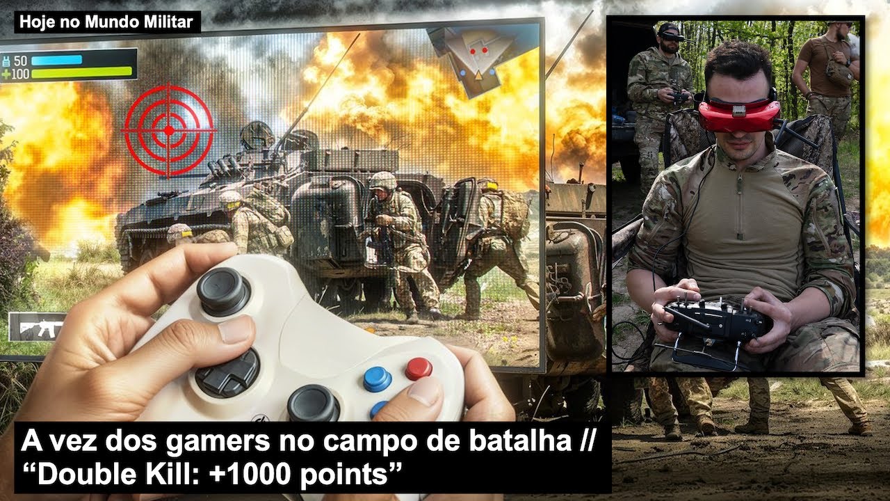 A vez dos gamers no campo de batalha “Double Kill: +1000 points”