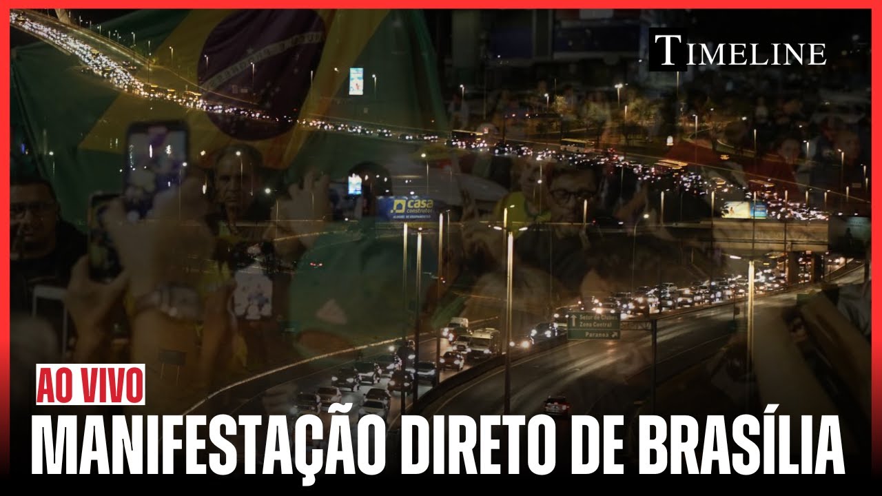 🚨 AO VIVO: MANIFESTAÇÃO DIRETO DE BRASÍLIA – 4/8/25