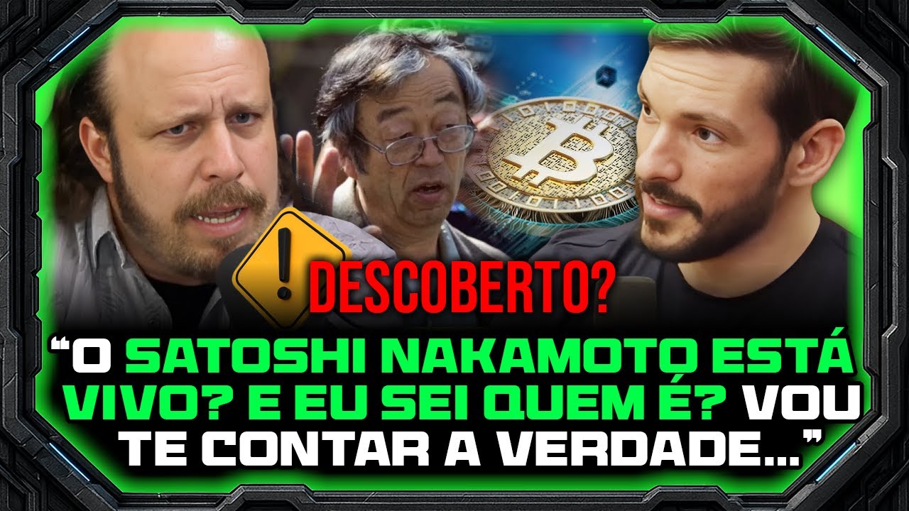 ATENÇÃO: SATOSHI NAKAMOTO DESCOBERTO?. com Felipe SantAna e Bruno e Malu Perini | Os Socios Podcast