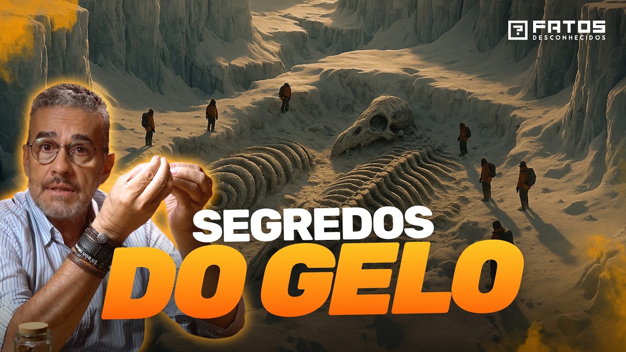 As COISAS que estão ENCONTRANDO na ANTÁRTICA não têm EXPLICAÇÃO!