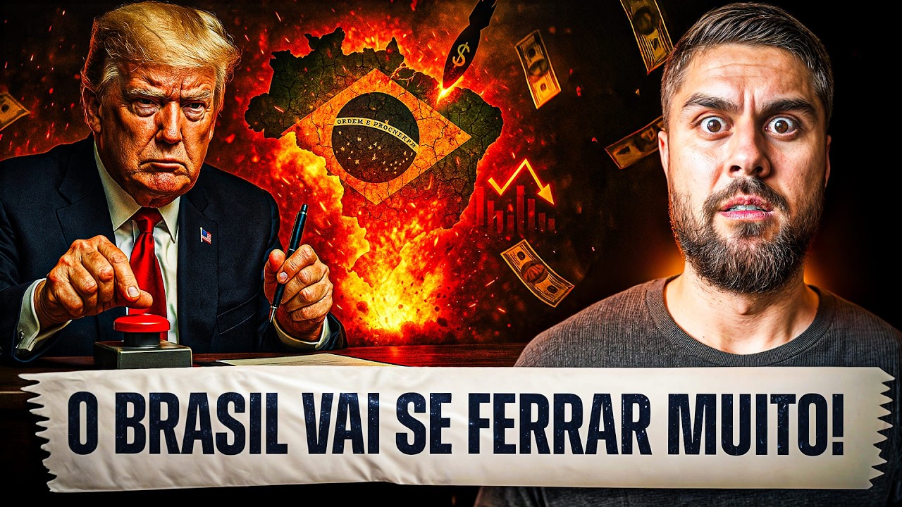BOMBA ECONÔMICA: Trump Prepara Novas Sanções Contra o Brasil