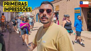 CHEGAMOS AO CHILE E DESCOBRIMOS QUE SÓ TEM BRASILEIROS (San Pedro do Atacama)