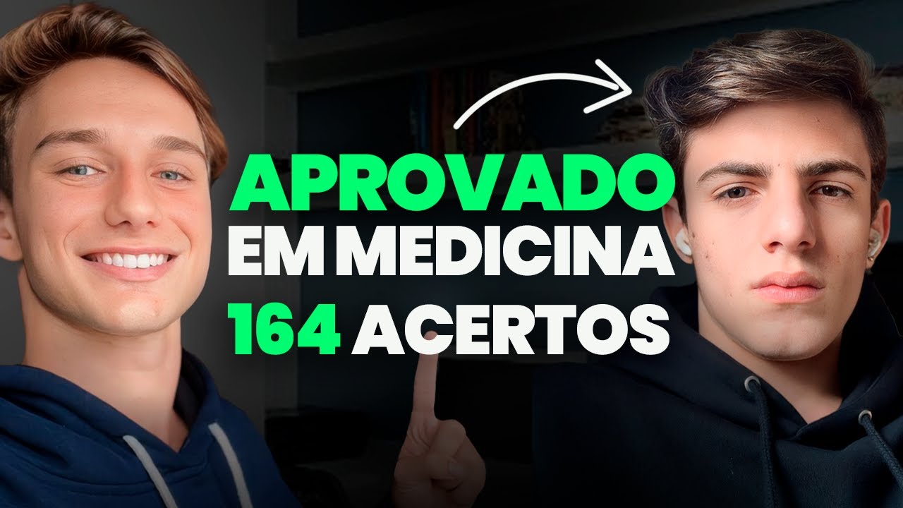 COMO ACERTAR +90% DO ENEM | Entrevista com Emmanuel Nominato (2º Lugar Medicina)