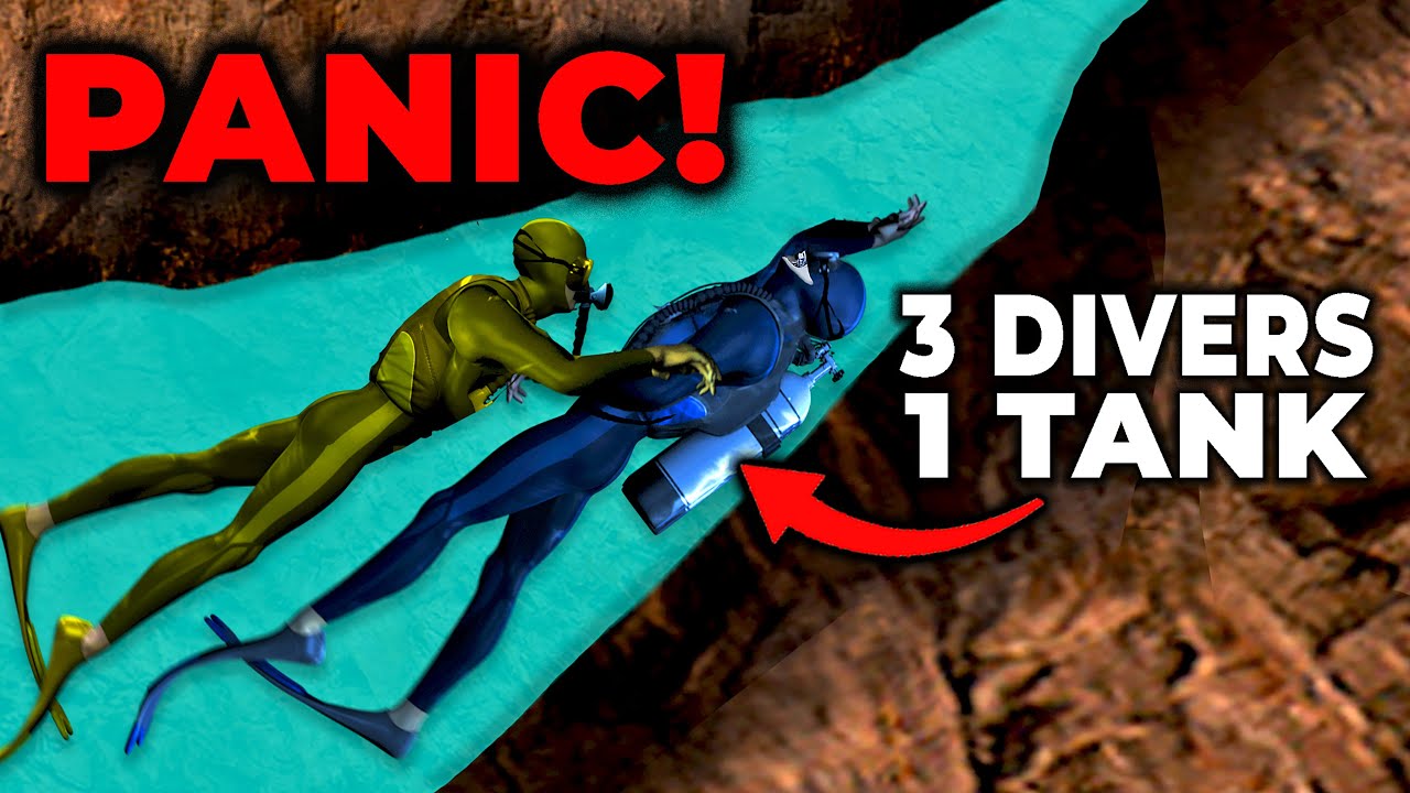 Cave divers share air in fight for survival | The Little Dismal Sink Diving Tragedy