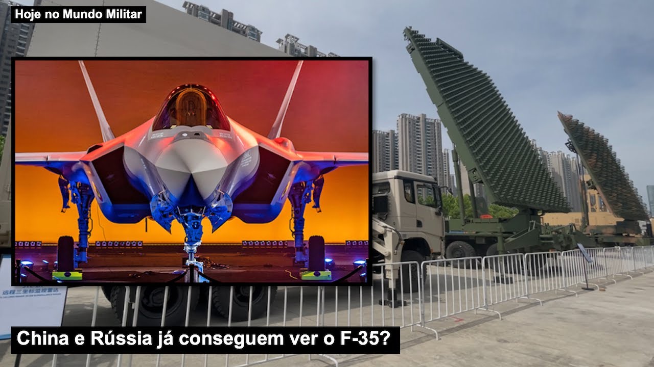 China e Rússia já conseguem ver o F-35?