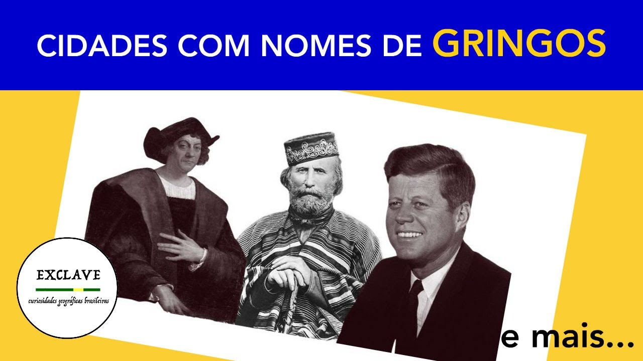 Cidades brasileiras com nomes de estrangeiros