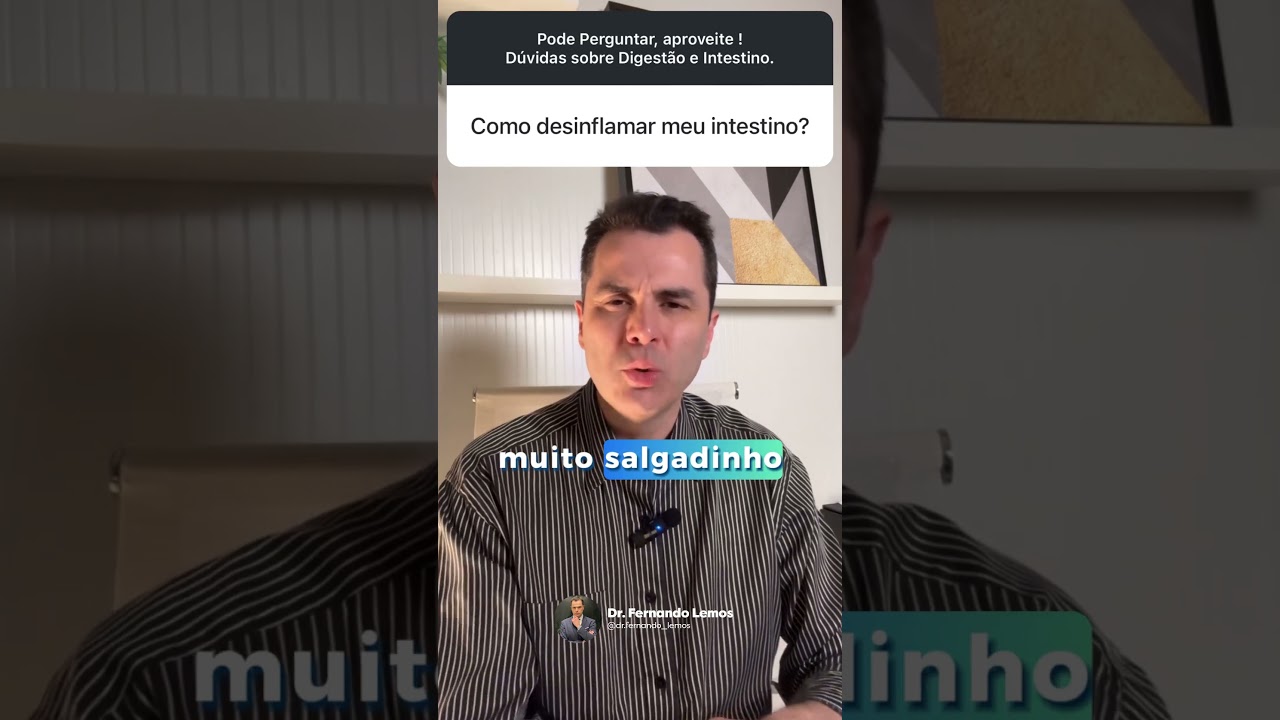 Como Desinflamar o Intestino?