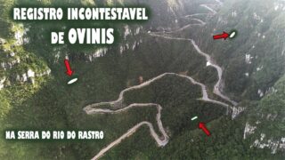 DRONE registra 3 OVINIS sem QUERER na SERRA