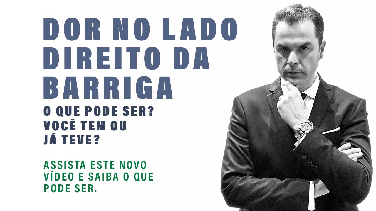 Dor no Lado Direito da Barriga! Dr. Fernando Lemos, Coloproctologista – Planeta Intestino