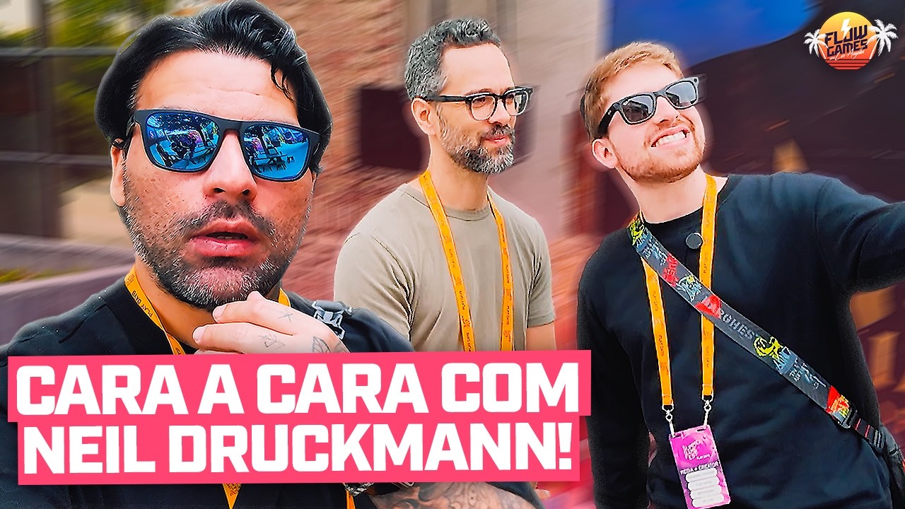 ENCONTRAMOS O DIRETOR DE THE LAST OF US! #flowgames
