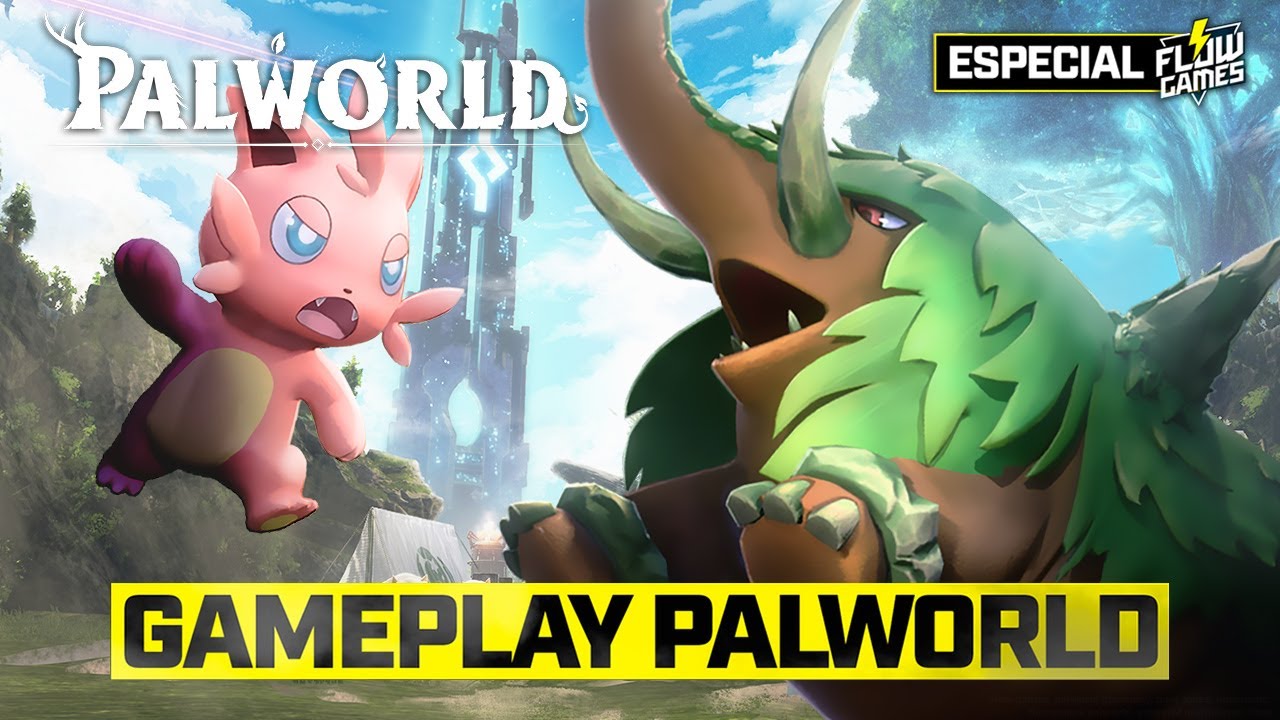 ESPECIAL GAMEPLAY PALWORLD, em busca dos Pals