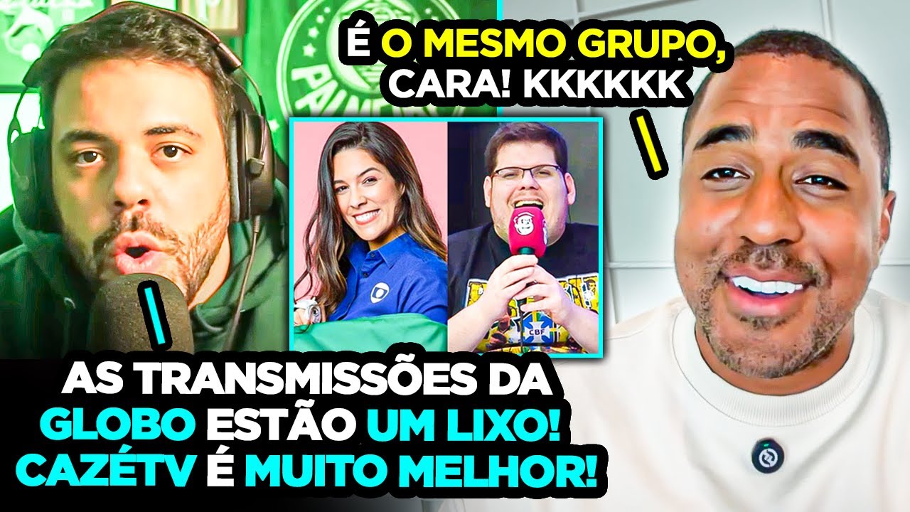 ESQUERDISTAS HATERS DO RAIAM HUMILHAM a GLOBO: CAZÉTV DÁ AULA!