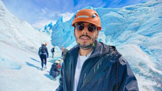 EXPERIÊNCIA SURREAL – ANDANDO SOBRE UM GLACIAR GIGANTE NA ARGENTINA (Perito Moreno)