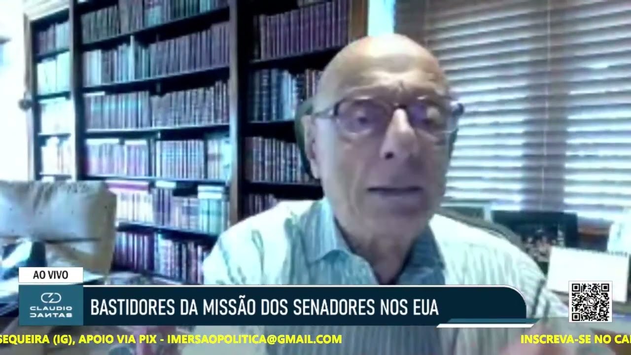 “Estou PREOCUPADO com o que VEM POR AÍ”, diz senador ao VOLTAR dos EUA