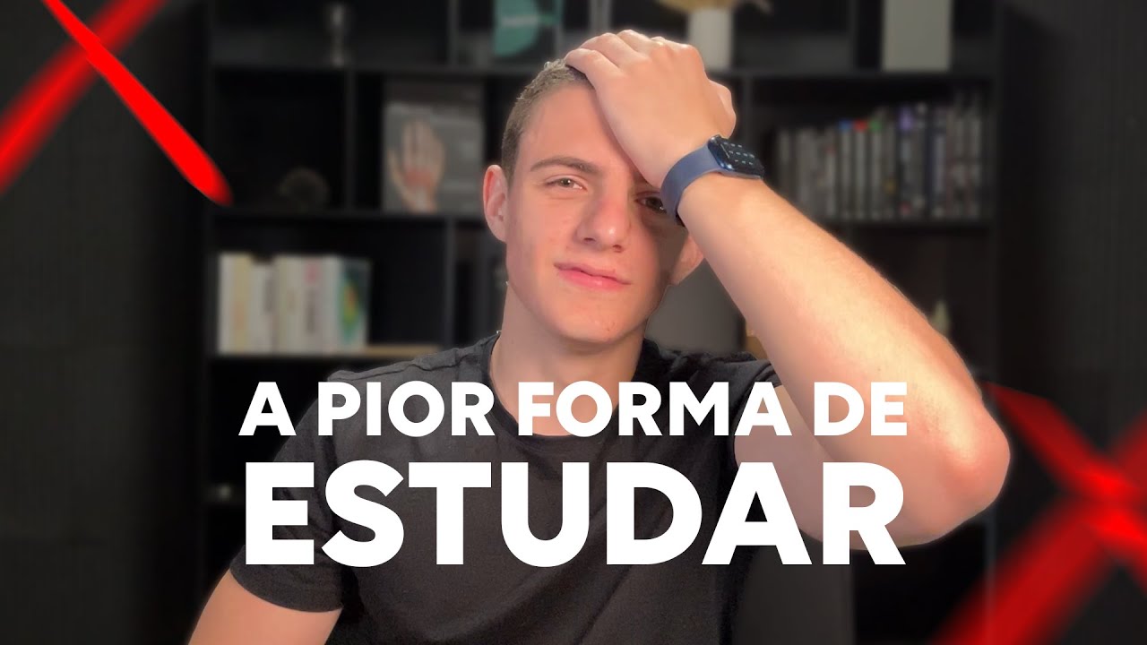 Estudar assim vai ARRUINAR seu desempenho (90% das pessoas estudam assim)