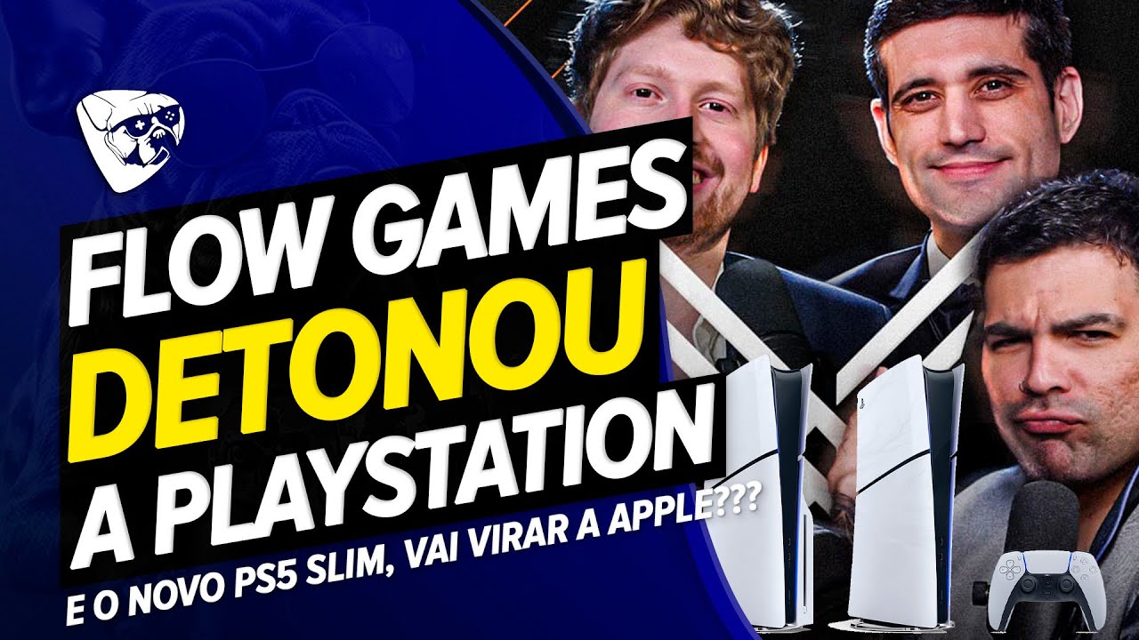Flow GAMES Detonou A PLAYSTATION e O Novo PS5 SLIM! Playstation Vai VIRAR A Apple!
