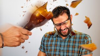 GARRAFA de CINEMA feita de AÇÚCAR!