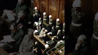 Julgamento dos Líderes Alemães Pós Segunda Guerra #historia #historiageral