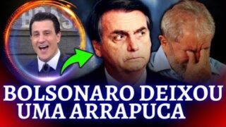 Lula diz que Bolsonaro deixou uma arapuca armada pra ele