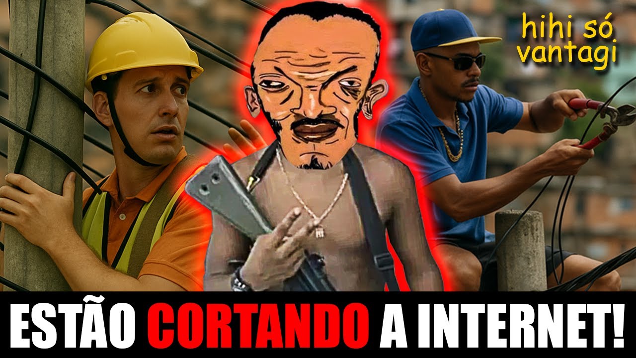 MEMBROS de F4CÇÃ0 ESTÃO CORTANDO a INTERNET dos Brasileiros