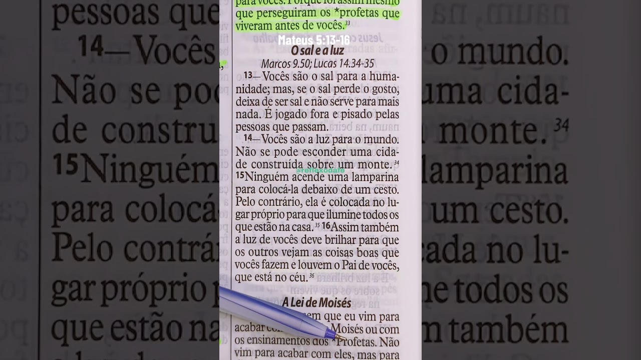 Mateus 5:13 #Deus #biblia #jesus #palavradedeus #bibliasagrada #Cristo #mateus