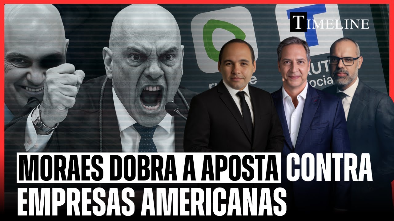 Moraes dobra aposta contra empresas americanas | Conversa Timeline – 14/07/25
