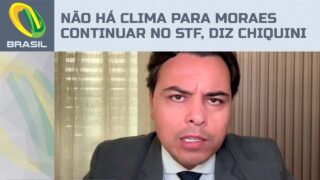Não há clima para Moraes continuar no STF, diz Jeffrey Chiquini após sanção de Trump