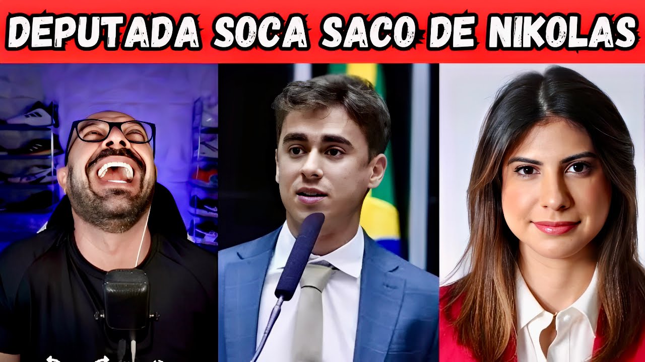 Nikolas Ferreira é agredido por deputada do PT.
