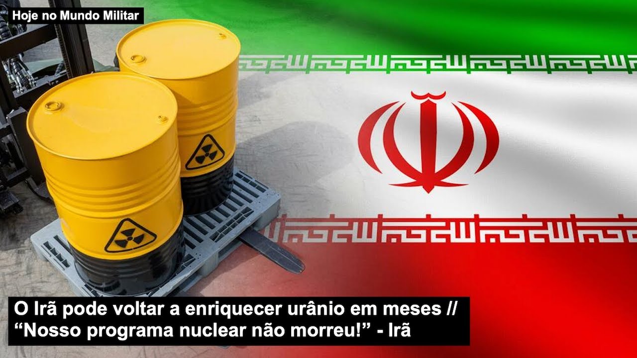 O Irã pode voltar a enriquecer urânio em meses – “Nosso programa nuclear não morreu!” Irã