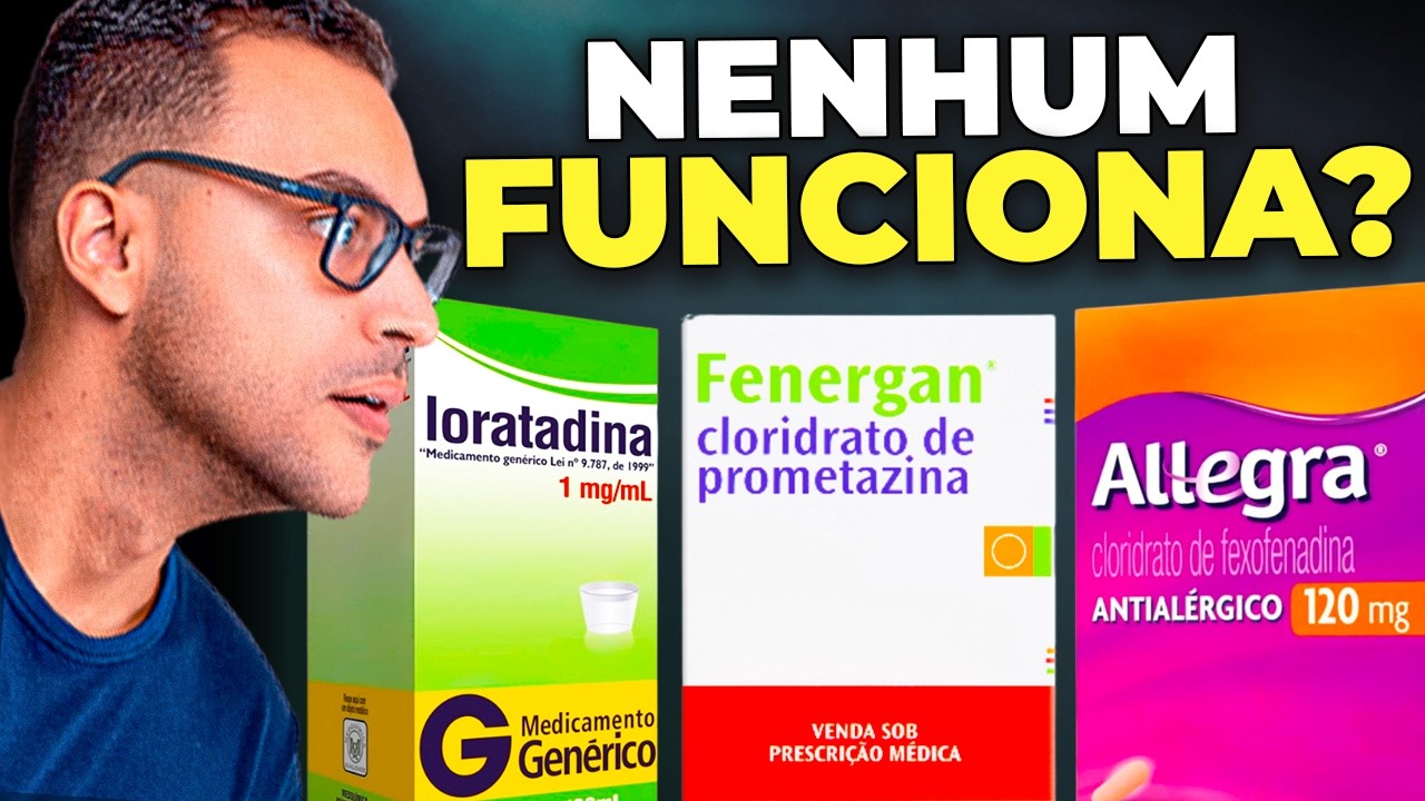 O “Pior” REMÉDIO ANTIALÉRGICO (de acordo com a ciência)