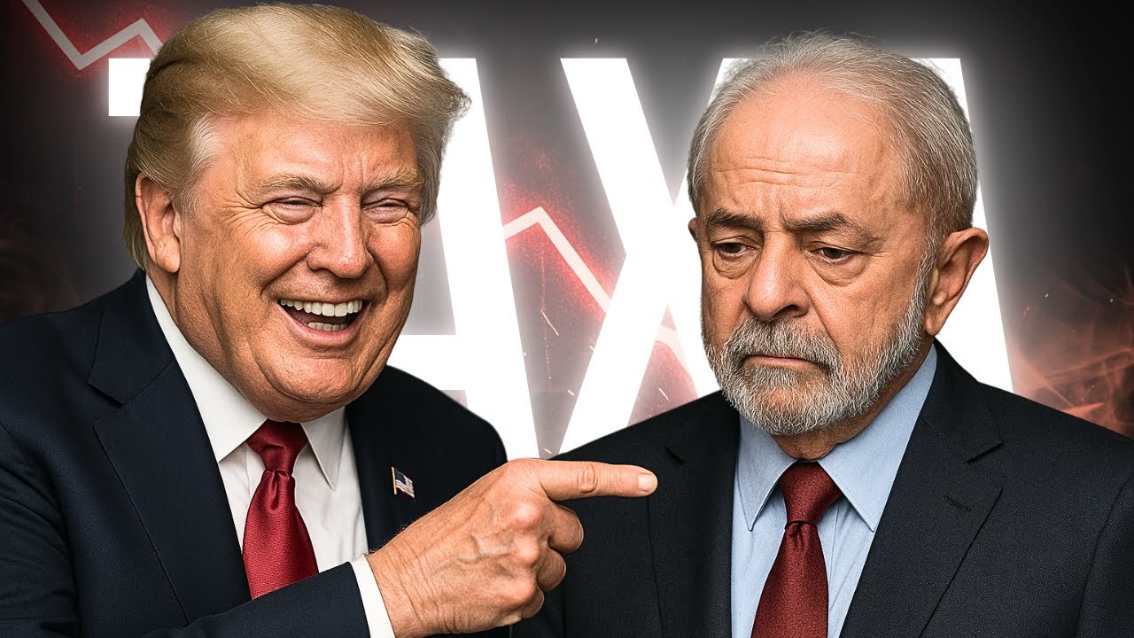 O Trump taxou o Brasil em 50% (o fim da nossa economia)