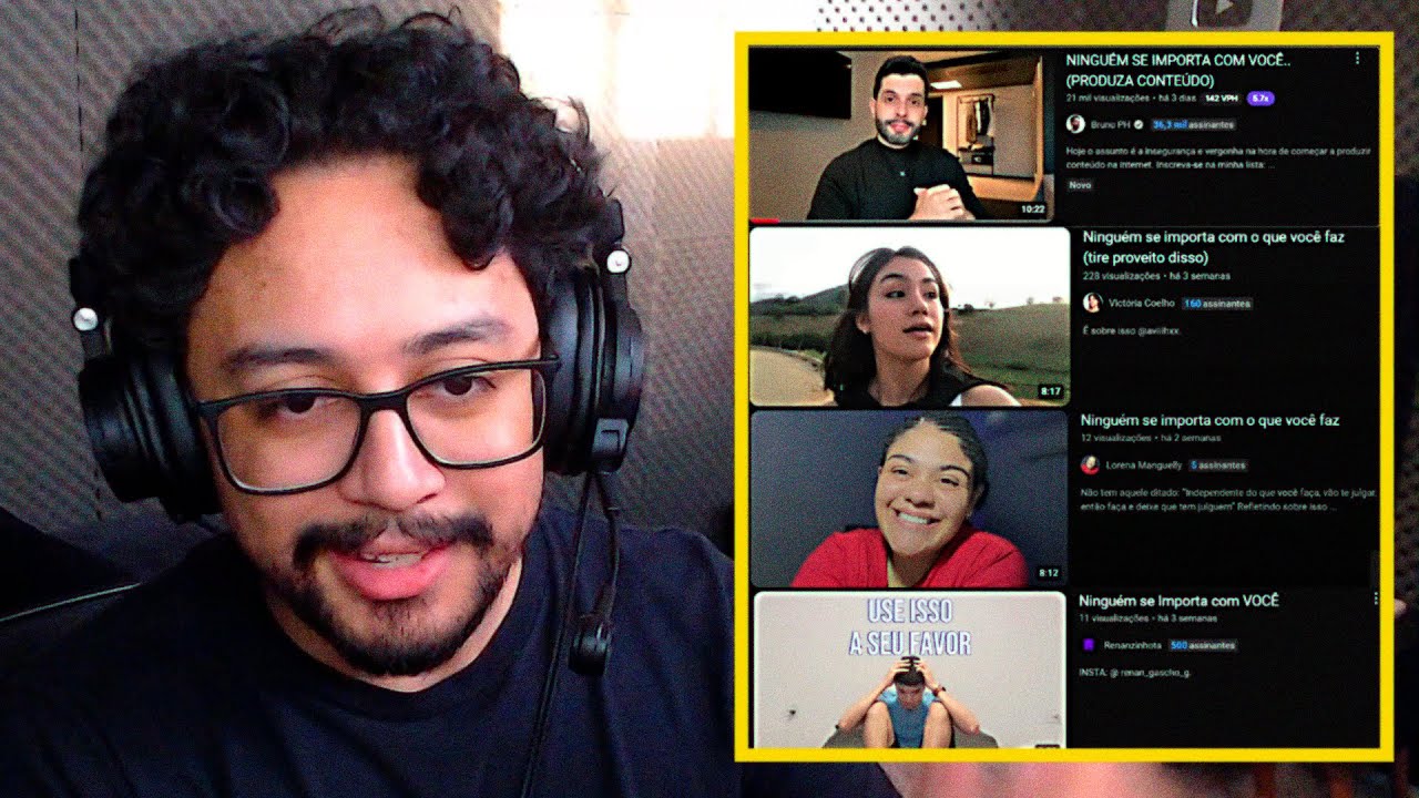 O YOUTUBE ESTÁ REPETITIVO?