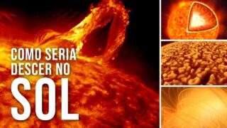 O que aconteceria se pudéssemos descer no Sol