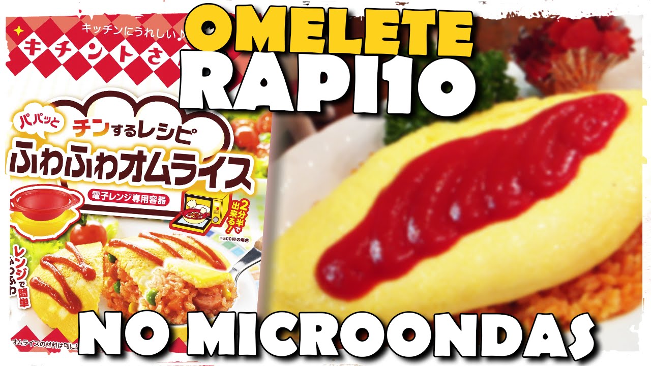 OMELETE RAPI10 NO MICROONDAS | BIZARRICES DO JAPÃO