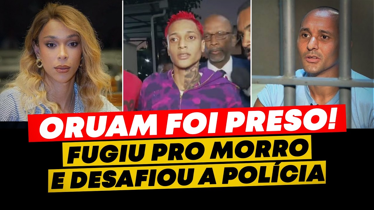 ORUAM DEBOCHOU da polícia e FOI PRESO! A narcocultura CHORA.