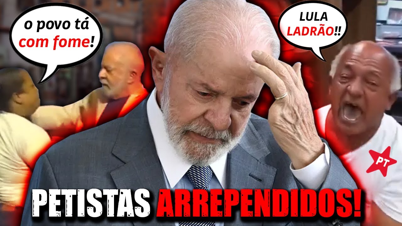 PETISTAS ARREPENDIDOS de terem FEITO O L 🤣