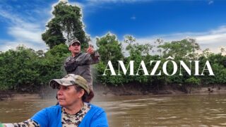 Pescaria SELVAGEM em um RIO ISOLADO da AMAZÔNIA, quase DESISTIMOS MAS…